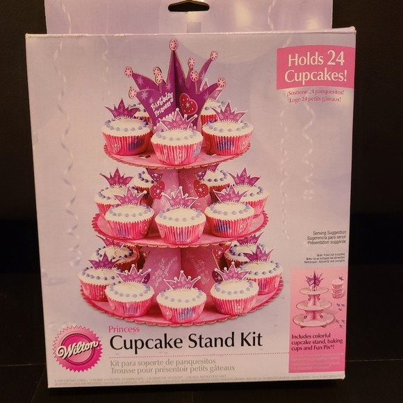 Wilton Kitchen New Princess Cupcake Stand Kit By Wilton Poshmark